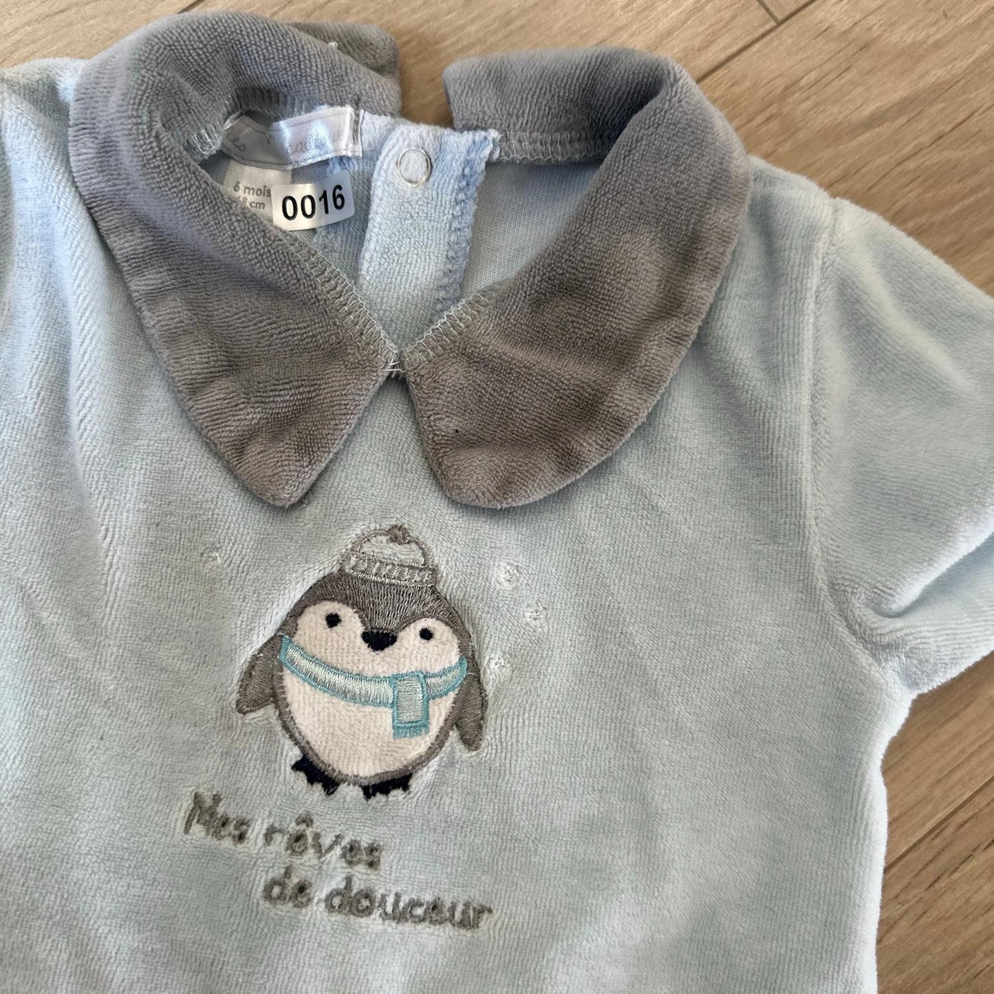 Pyjama mes cailloux : 6 mois