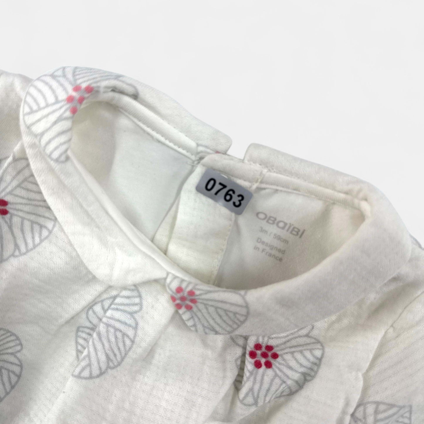 Blouse  et body Okaïdi : 3 mois