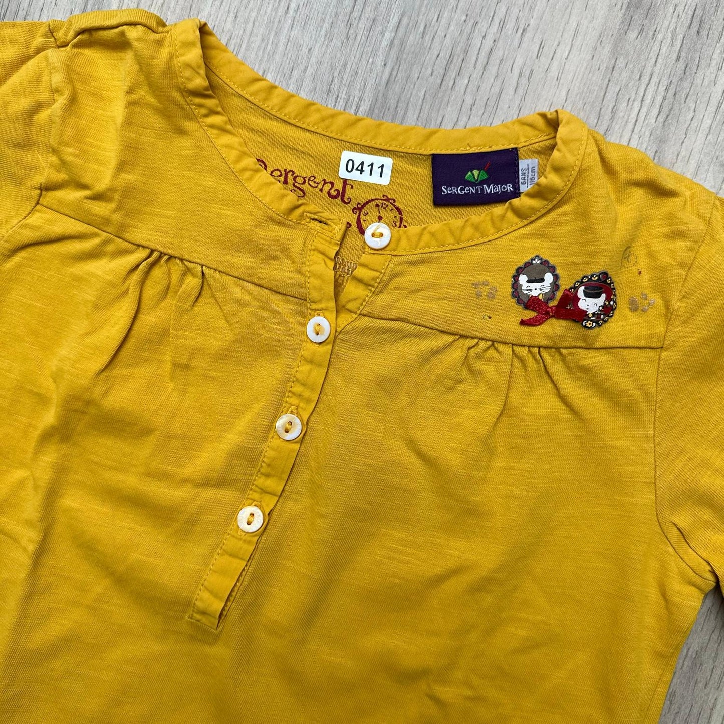 T-Shirt Sergent Major : 6 ans