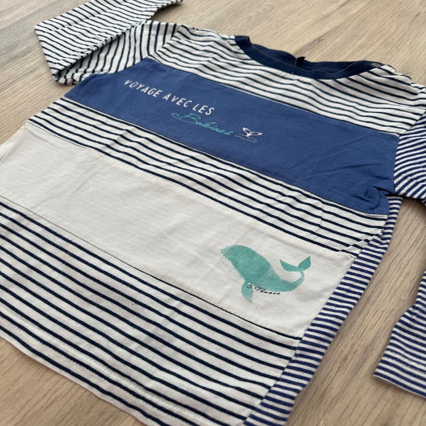 T-shirt 3 pommes : 3 ans