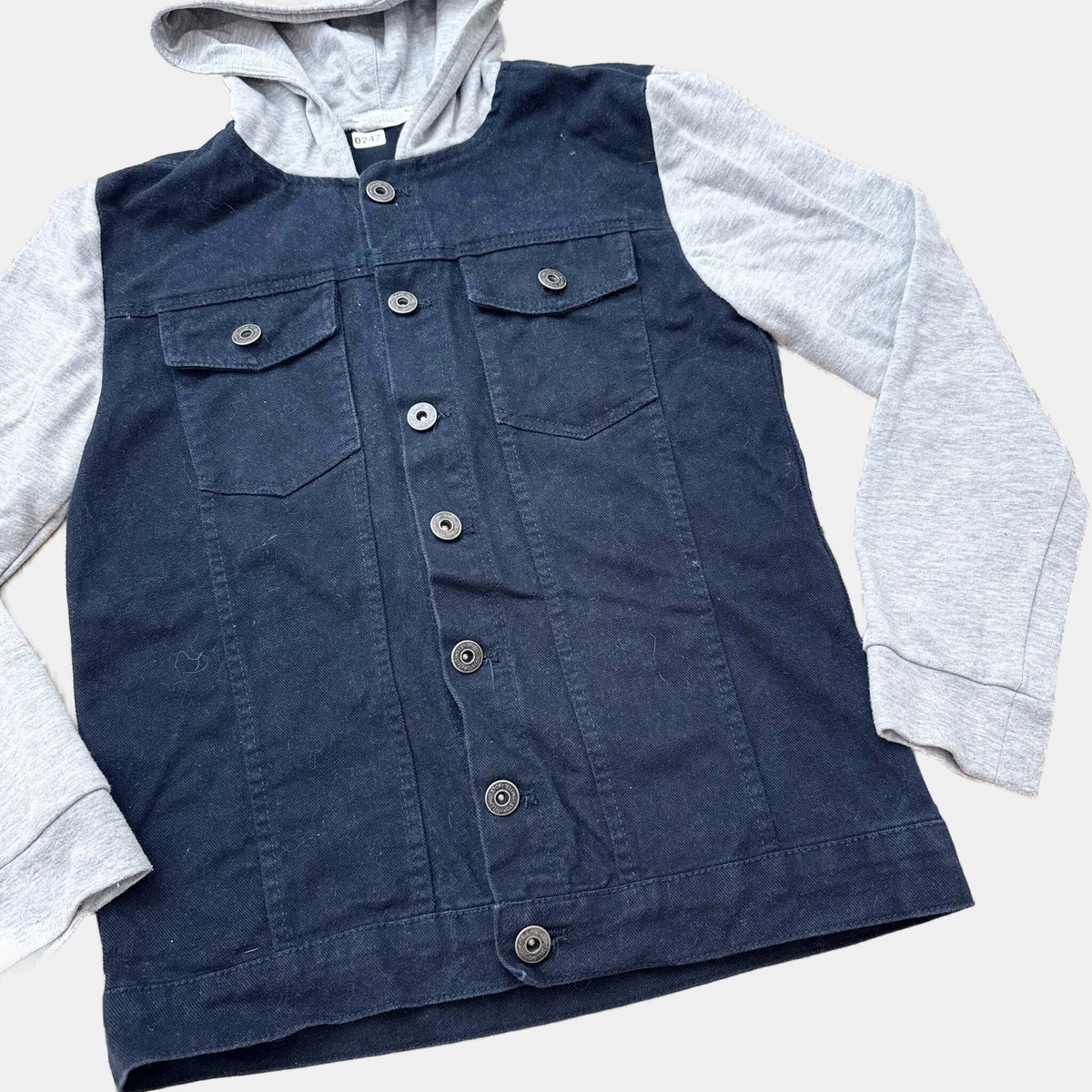 Veste jeans capuche Storytelling : 10 ans