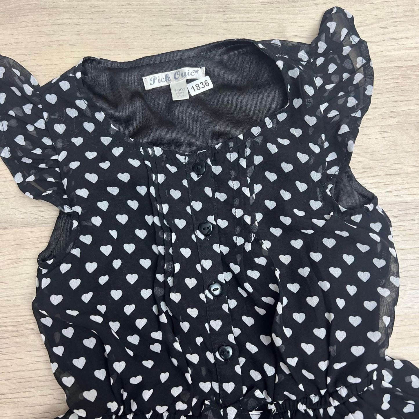 Robe Pick Ouic : 4 ans