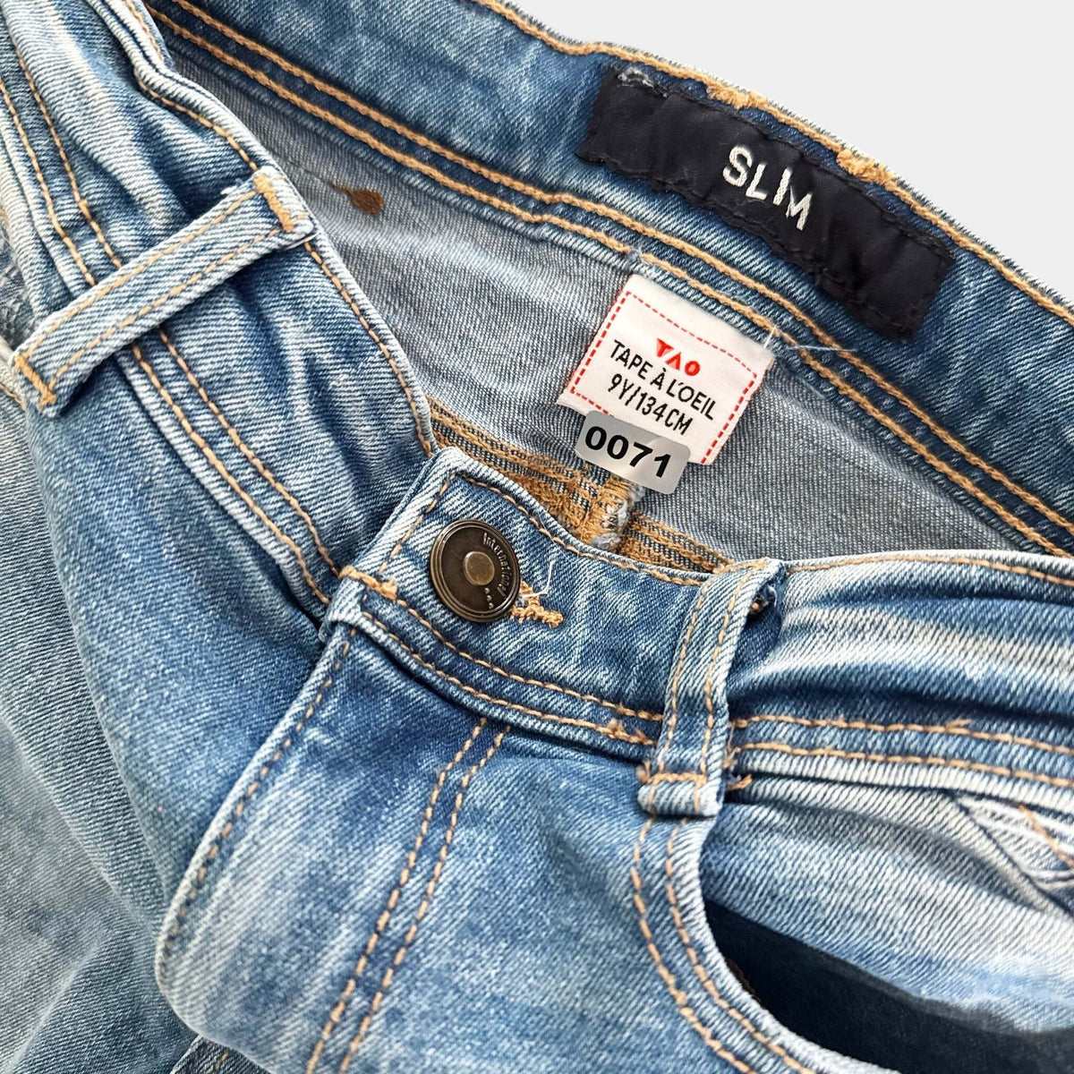 Jeans slim Tape à l'oeil : 9 ans