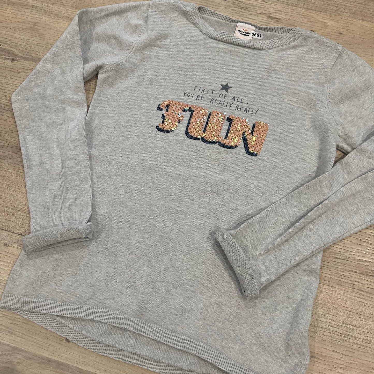 Pull fin Tape à l'oeil : 12 ans