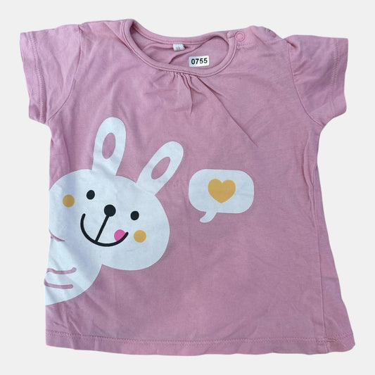 T-Shirt lapin mignon : 18 mois