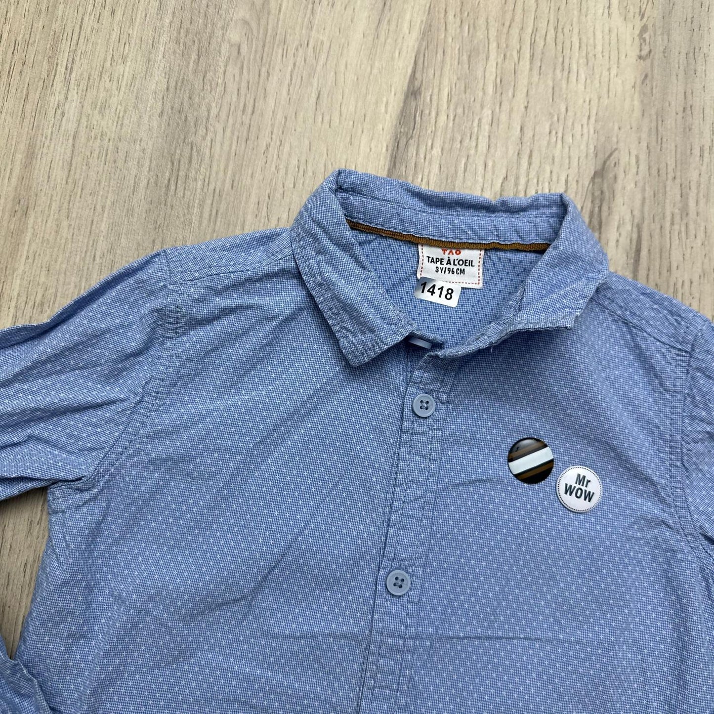 Chemise Tape à l'oeil : 3 ans