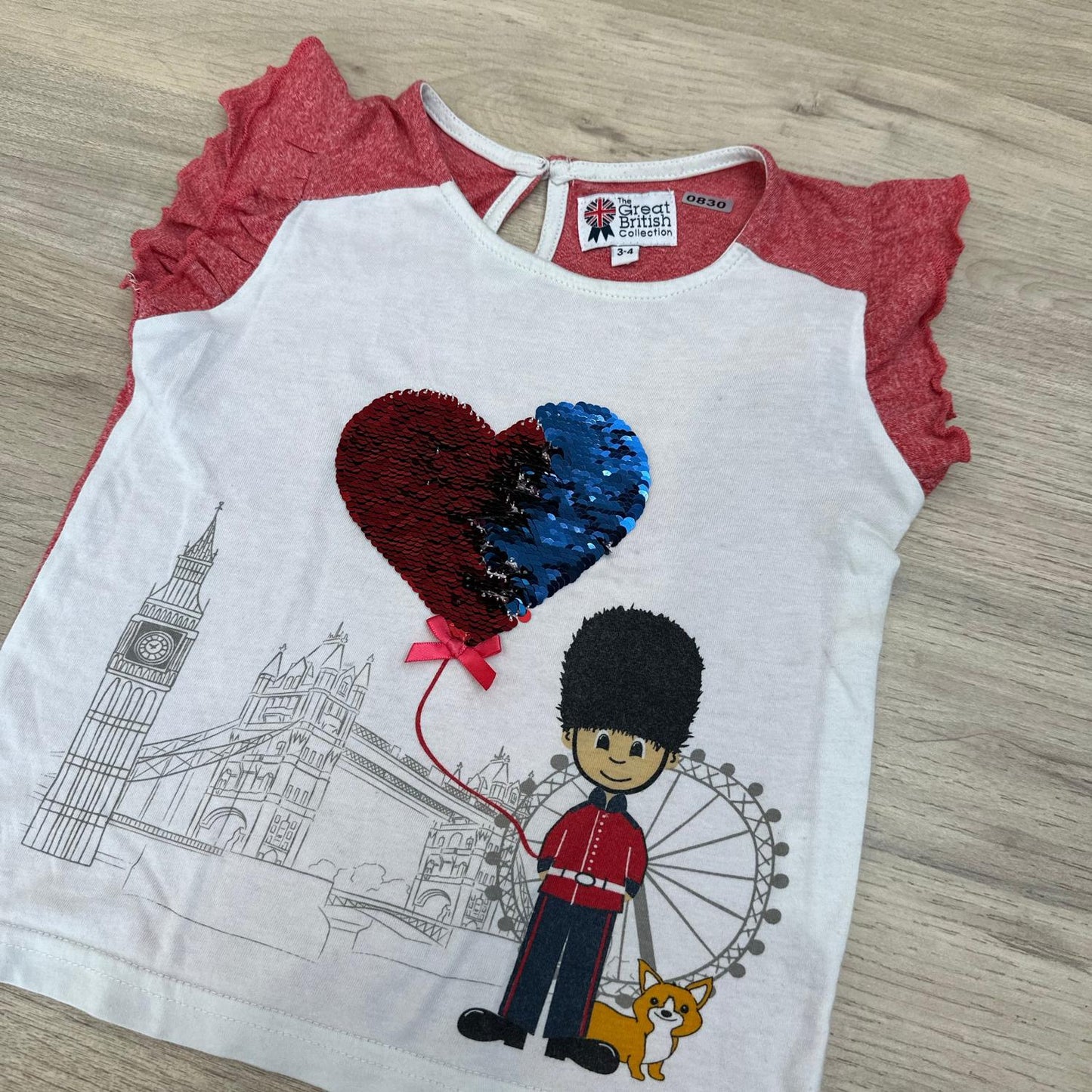 T-Shirt british collection : 3 ans