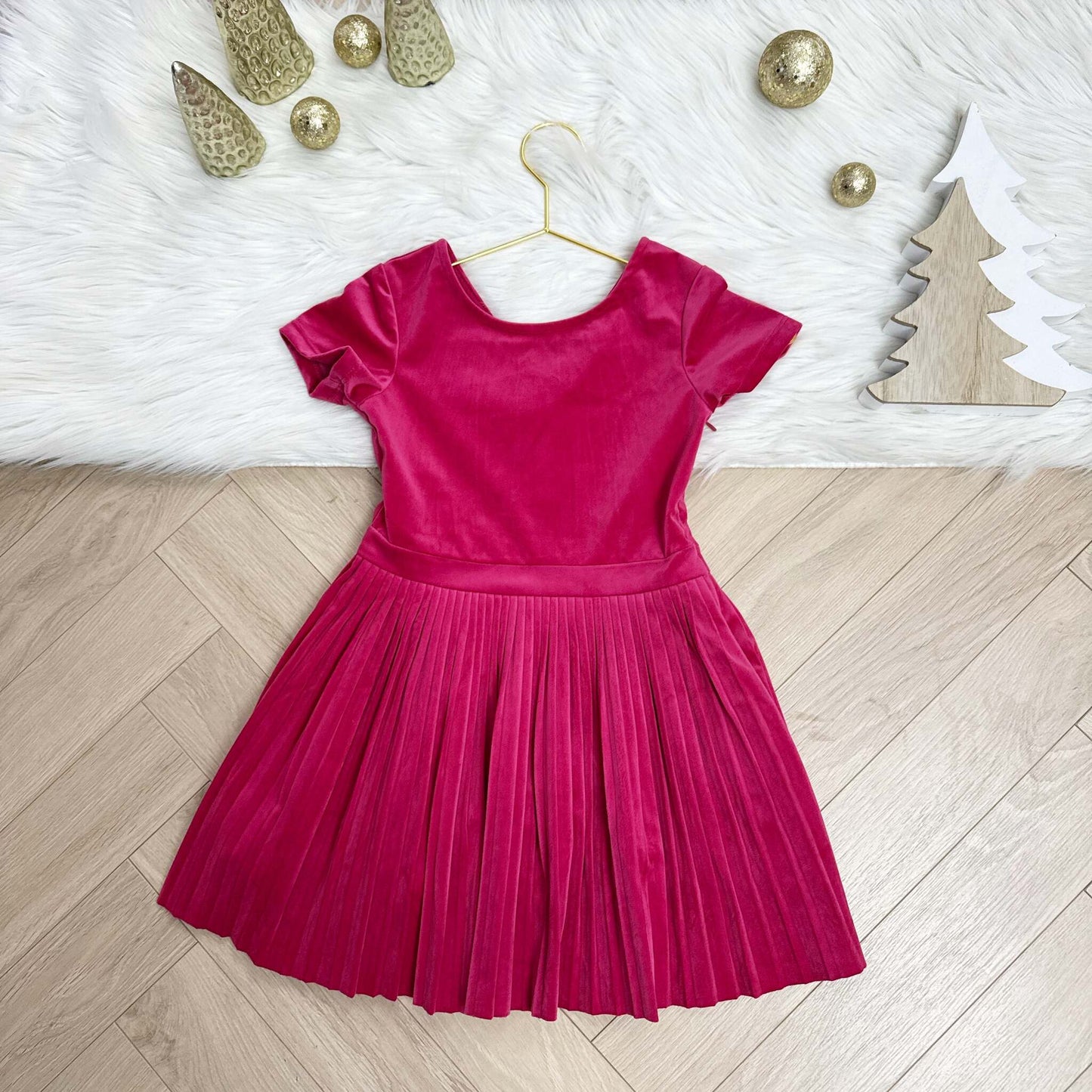Robe fête velours Okaïdi : 5 ans