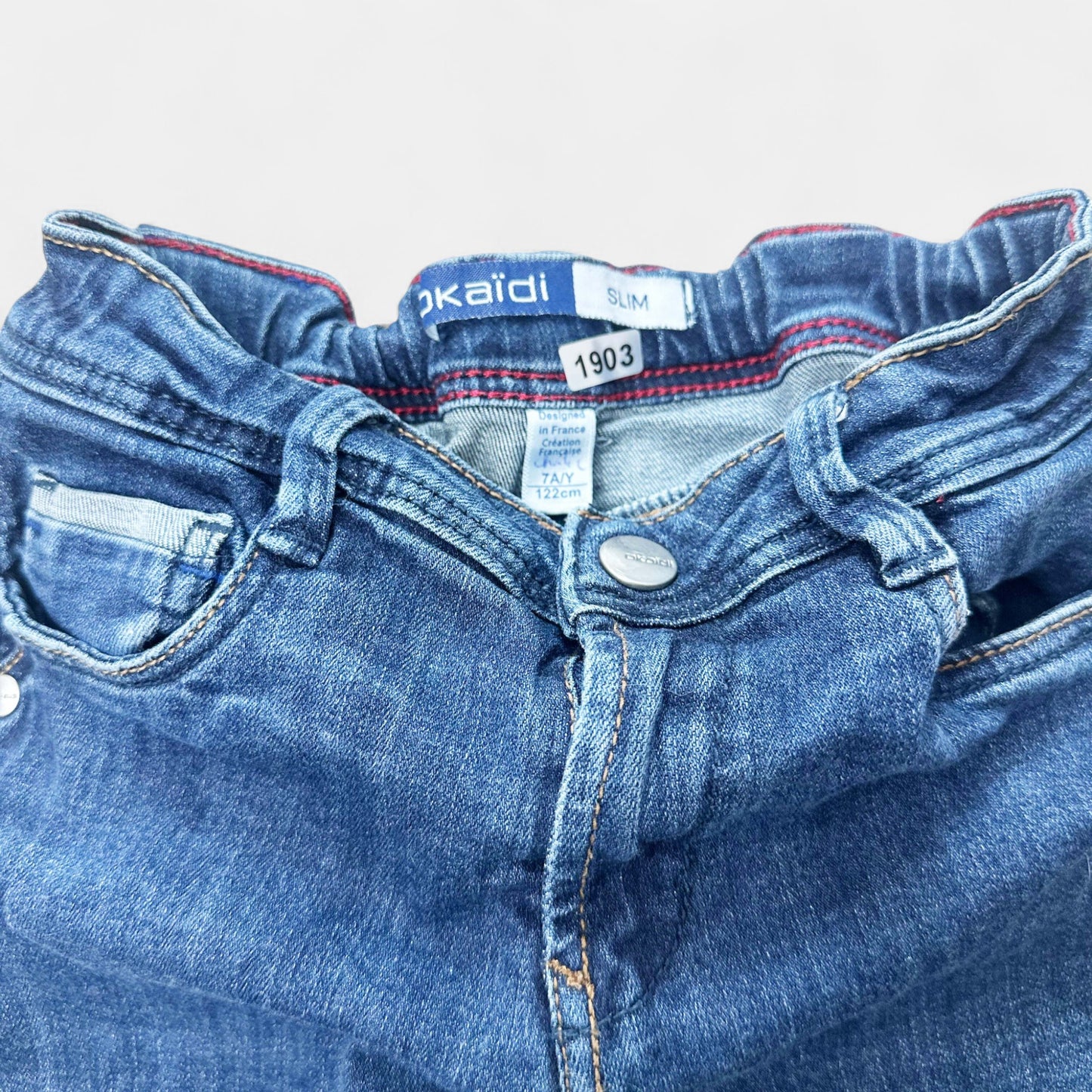 Pantalon Okaïdi Slim : 7 ans