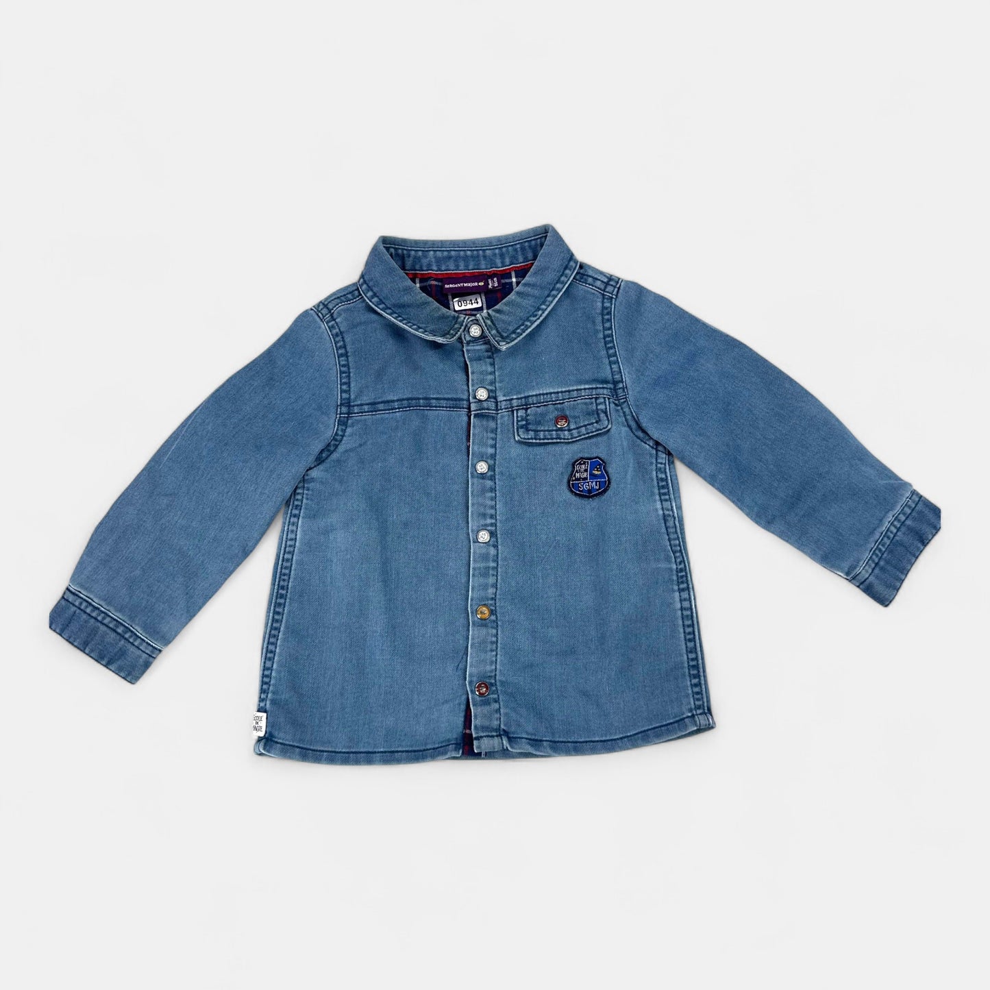 Chemise Sergent Major : 24 mois