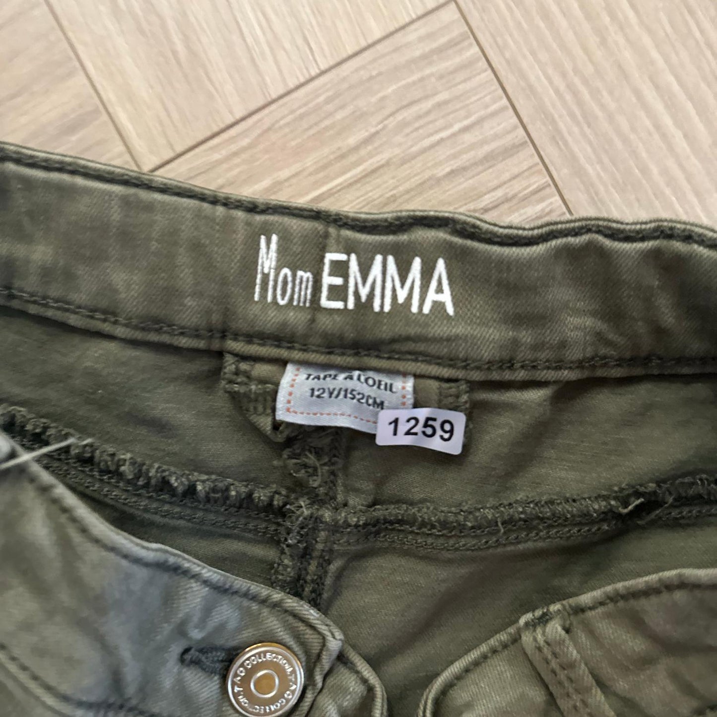 Pantalon Mom Tape à l'oeil : 12 ans