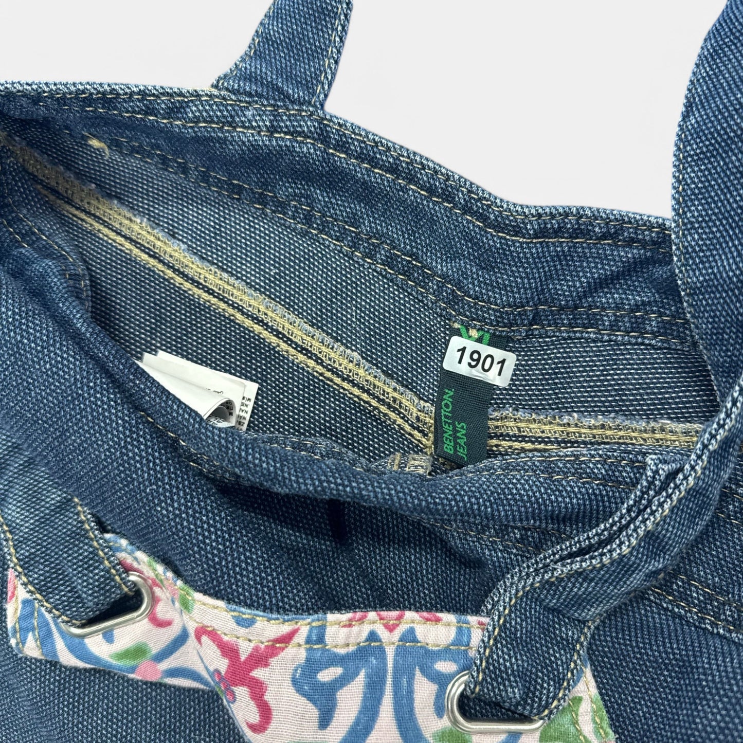 Salopette Benetton : 10 ans