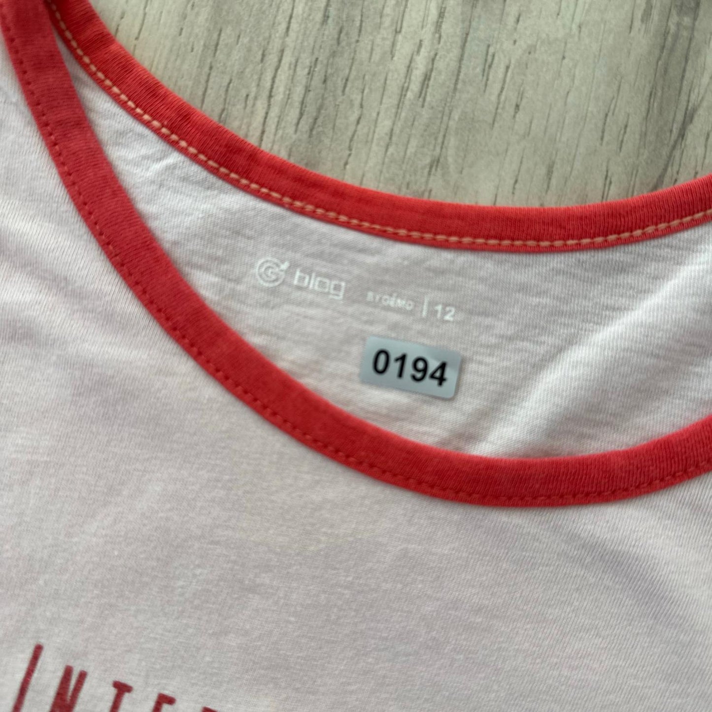 T-Shirt Gémo : 12 ans