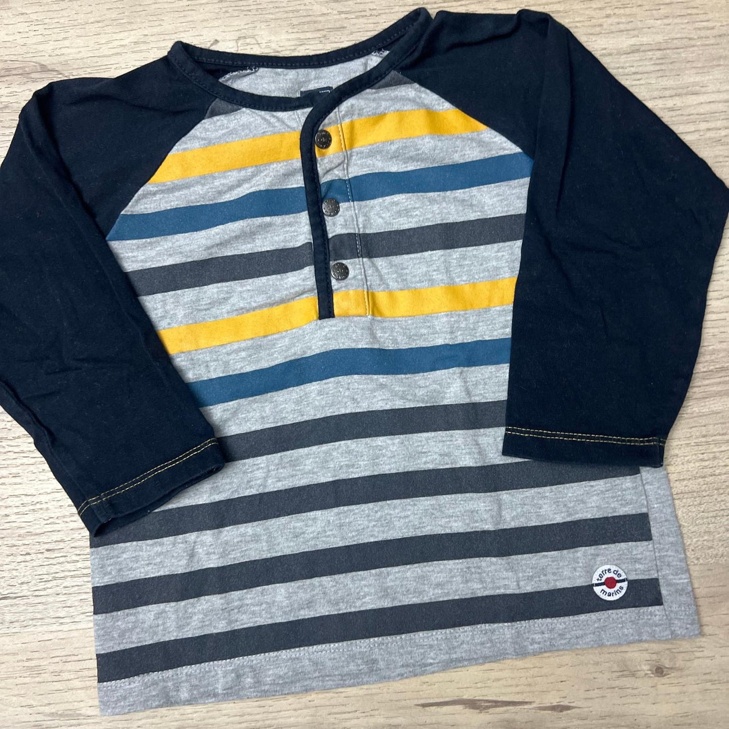 T-Shirt Terre de marins : 24 mois