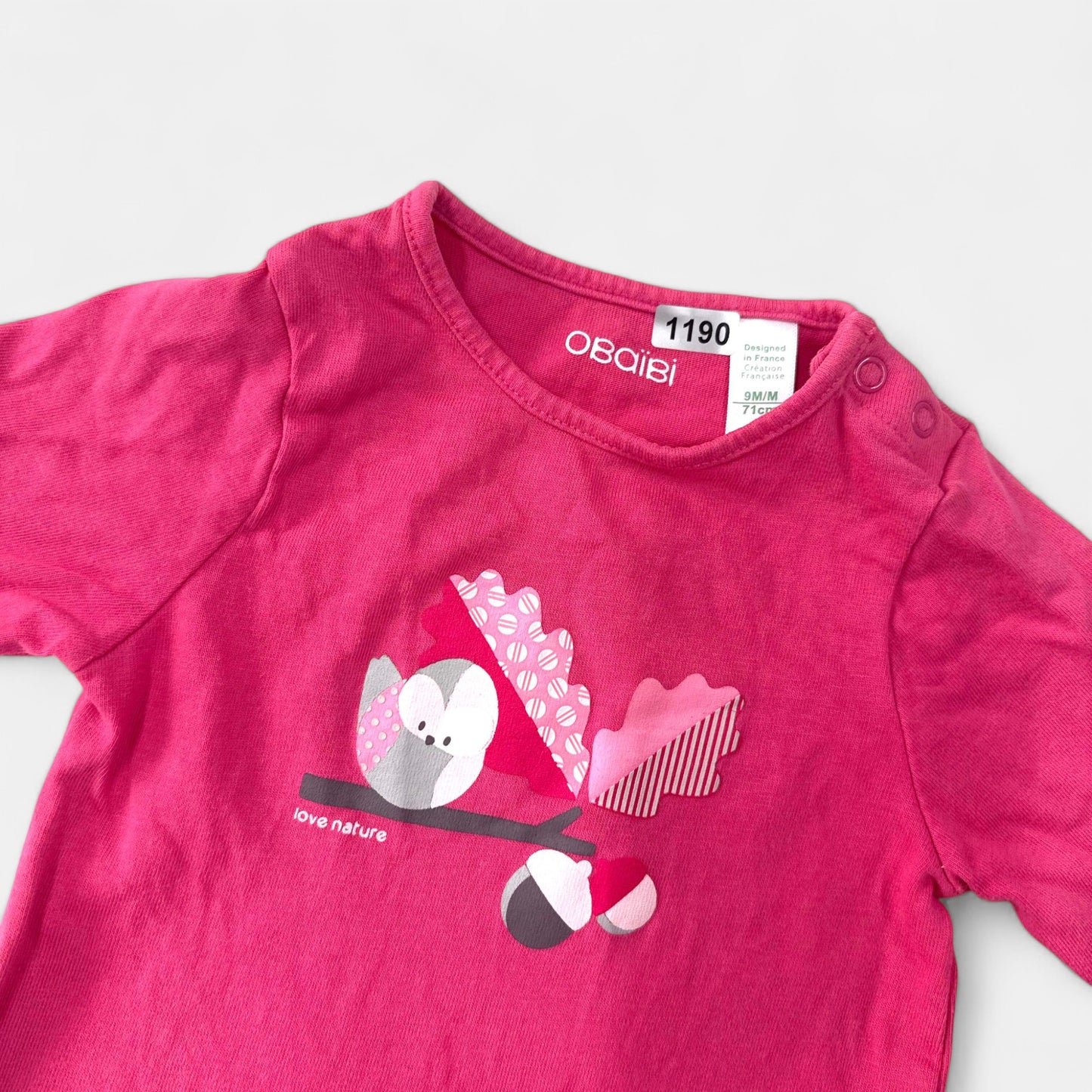 T-Shirt Okaïdi : 9 mois