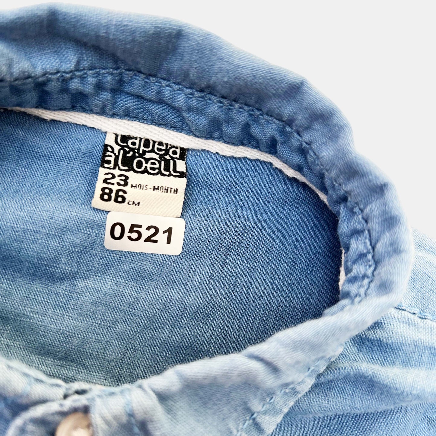 Chemise Tape à l'oeil : 24 mois