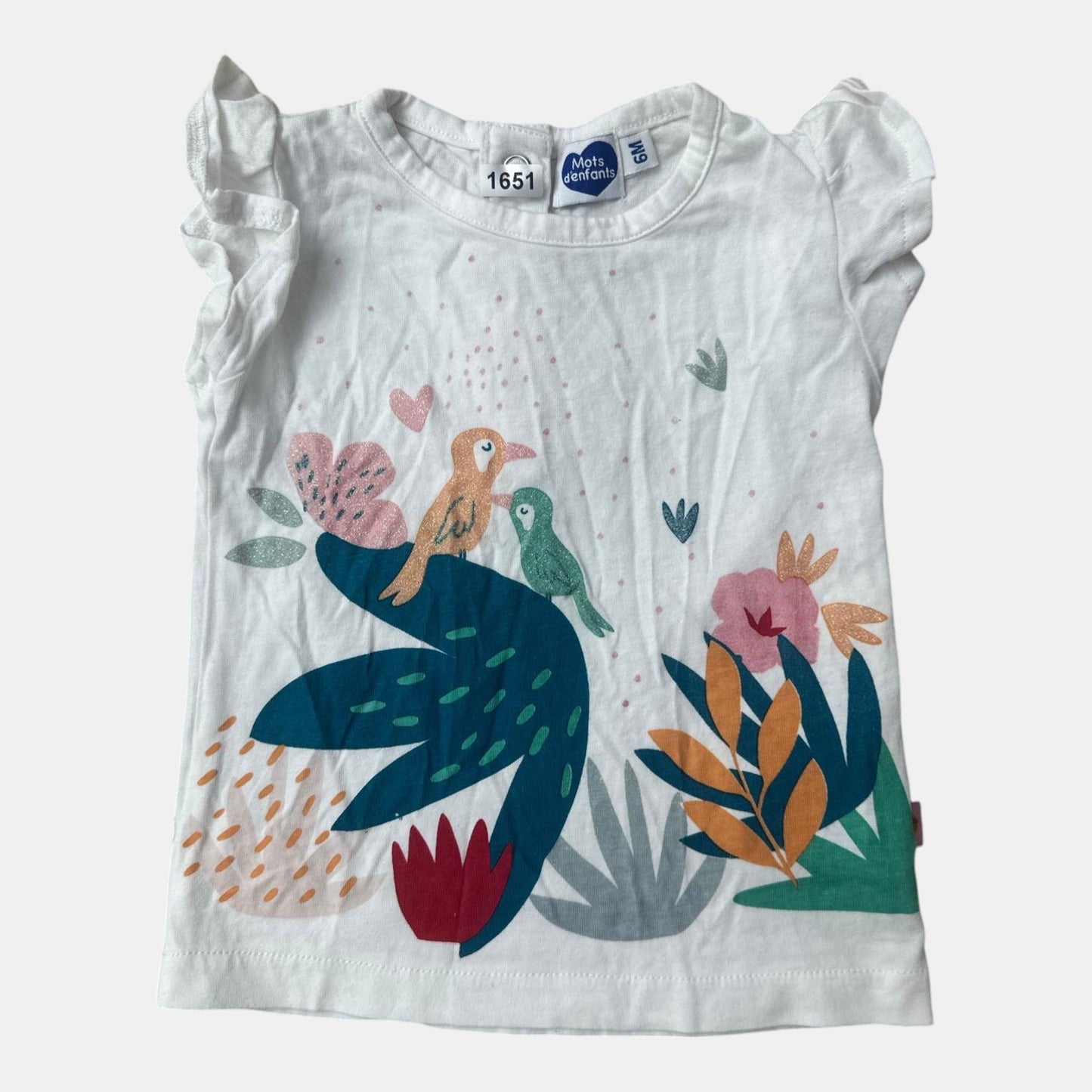 Blouse Mots d’enfants : 6 mois