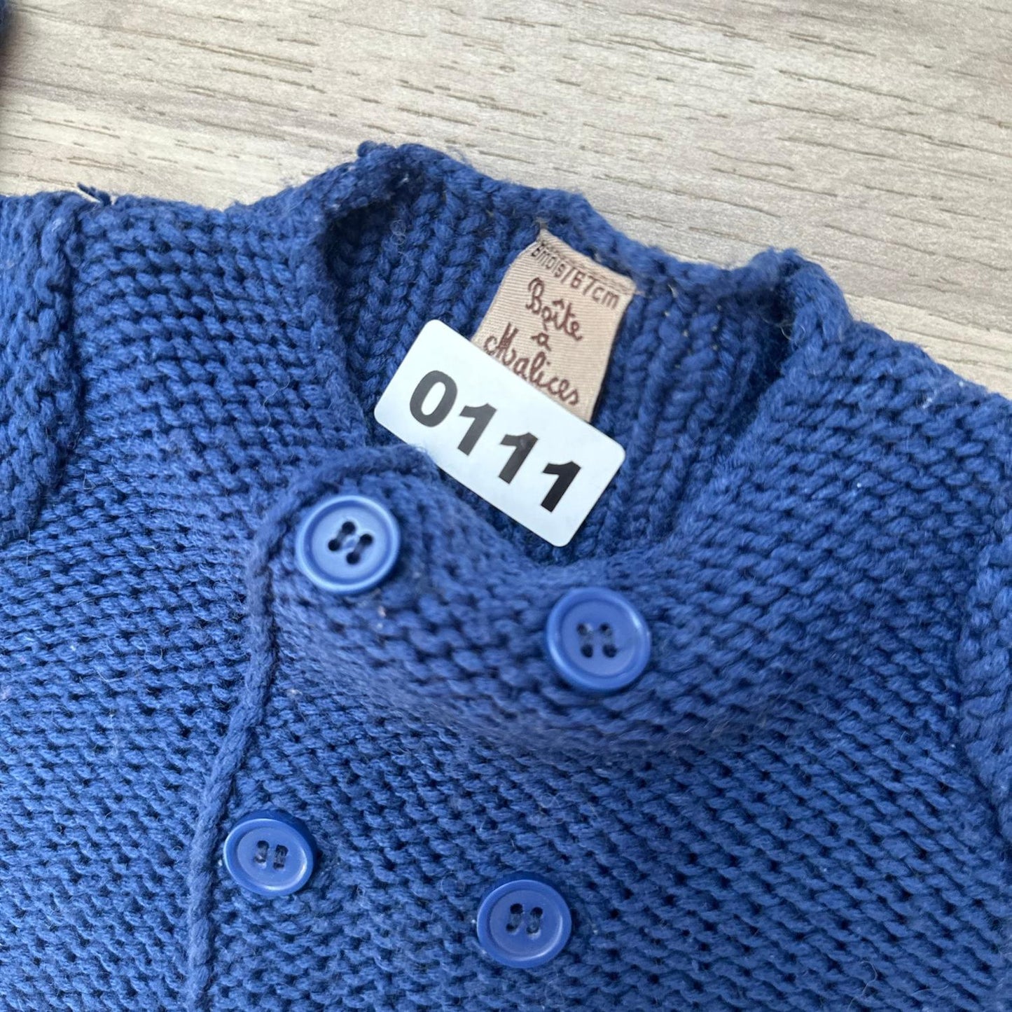 Gilet boîte à malices : 6 mois
