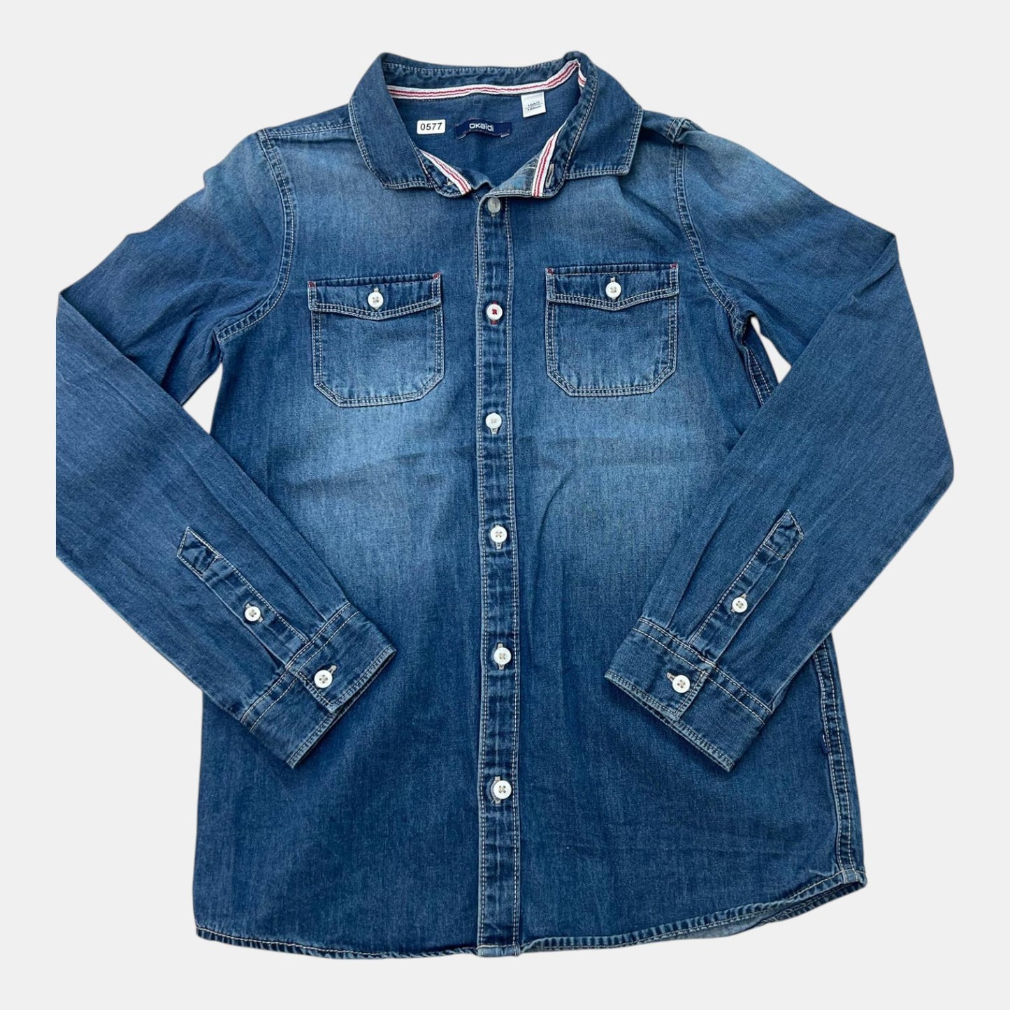Chemise Okaïdi : 10 ans