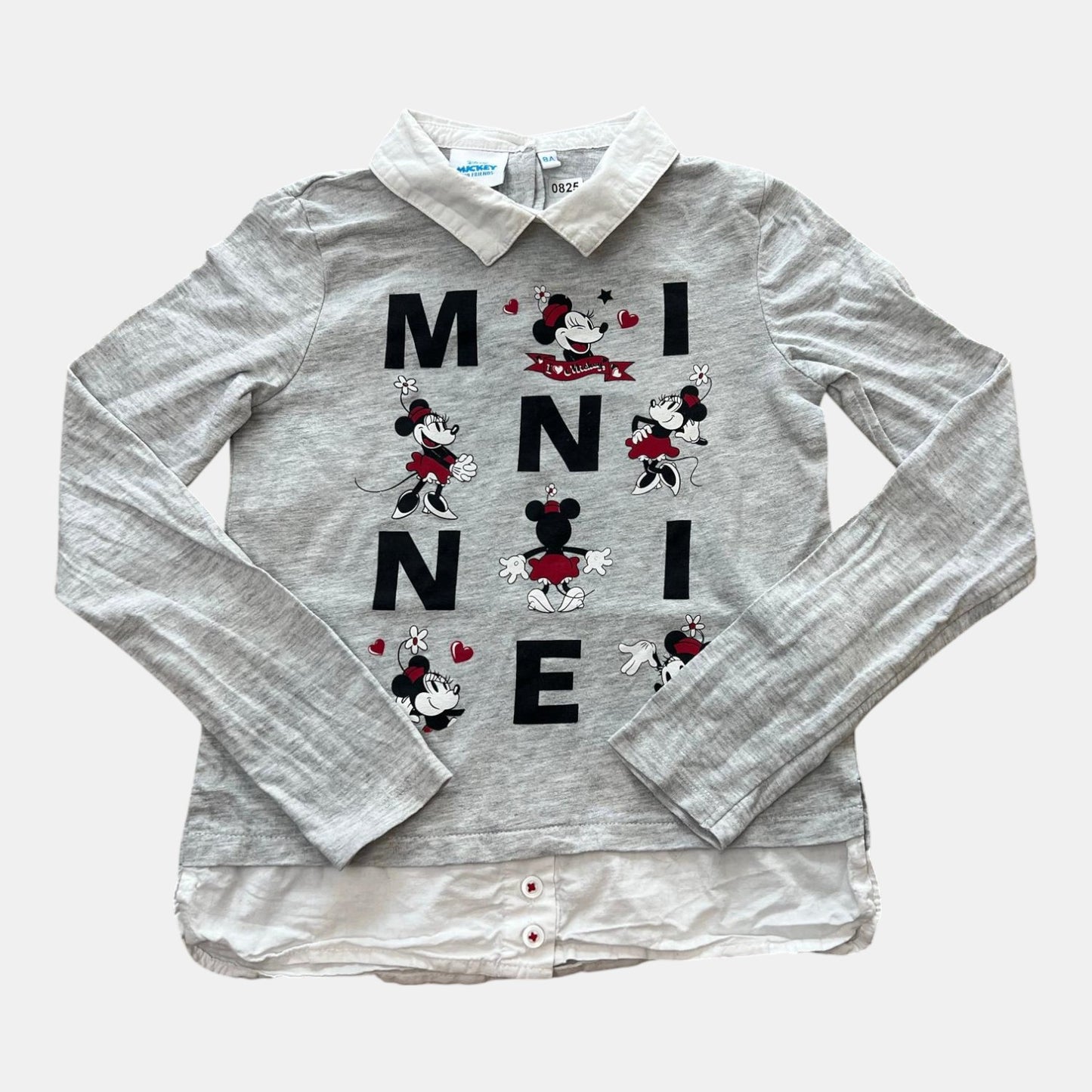 T-Shirt Disney Minie : 8 ans