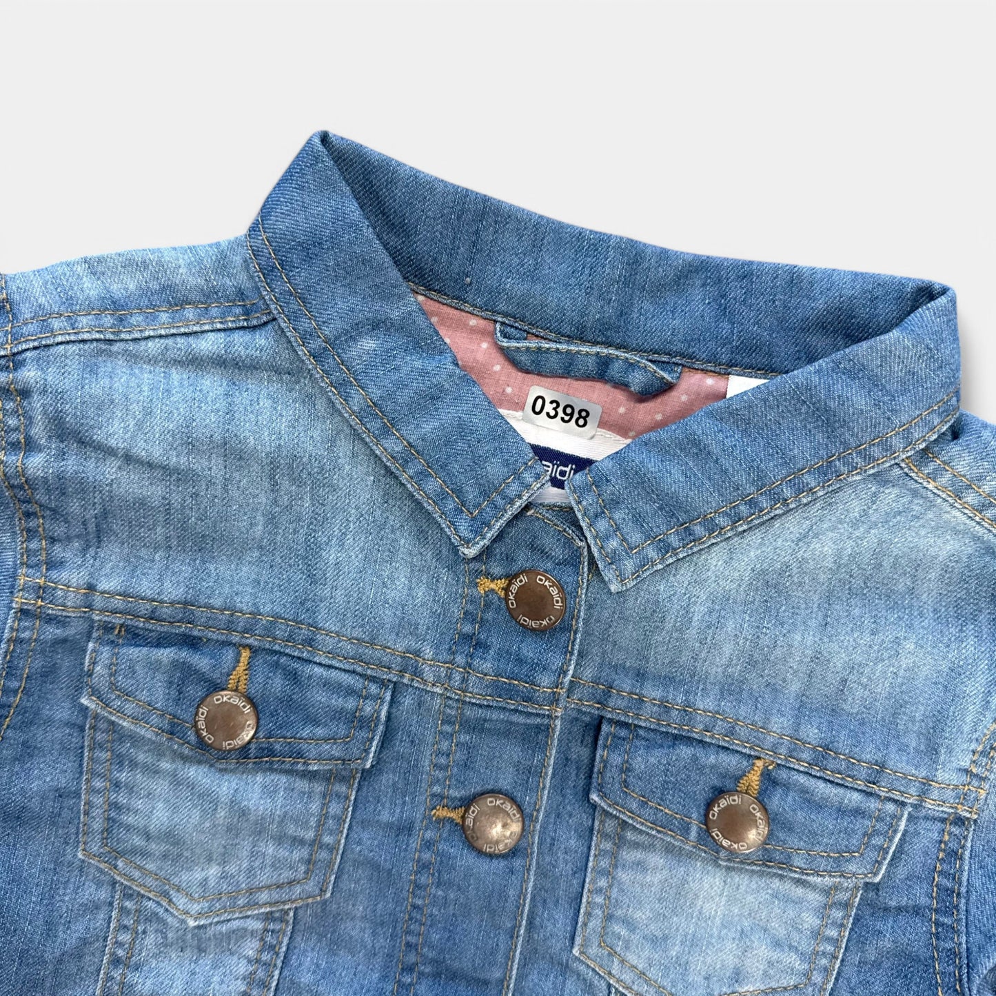 Veste jeans Okaïdi : 8 ans