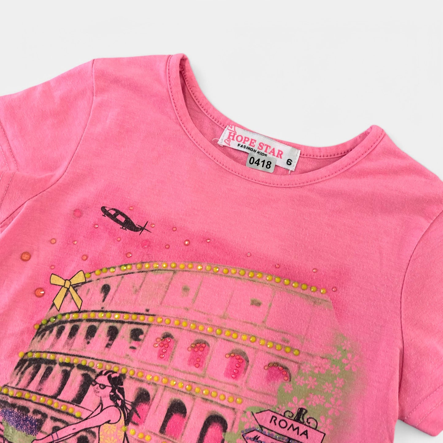 T-Shirt hope star : 6 ans