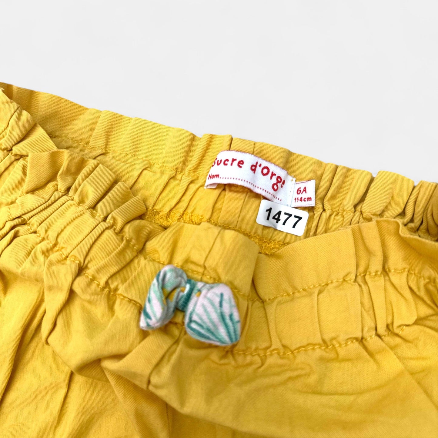 Short Sucre d’Orge : 6 ans