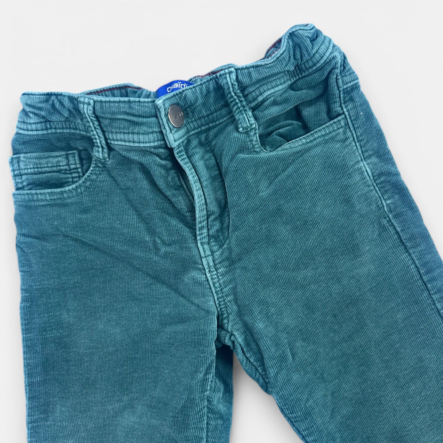 Pantalon velours slim Okaïdi : 7 ans
