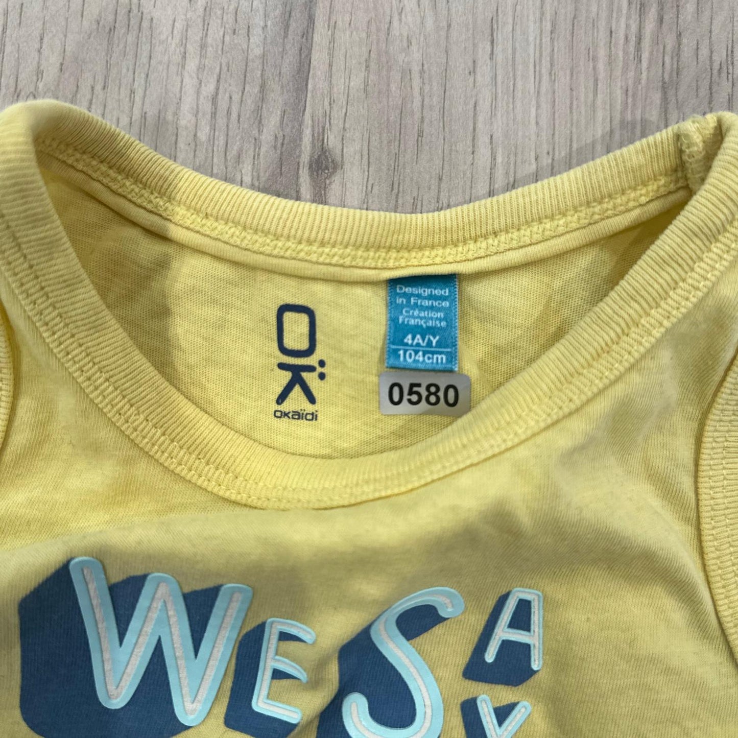 Débardeur Okaïdi : 4 ans