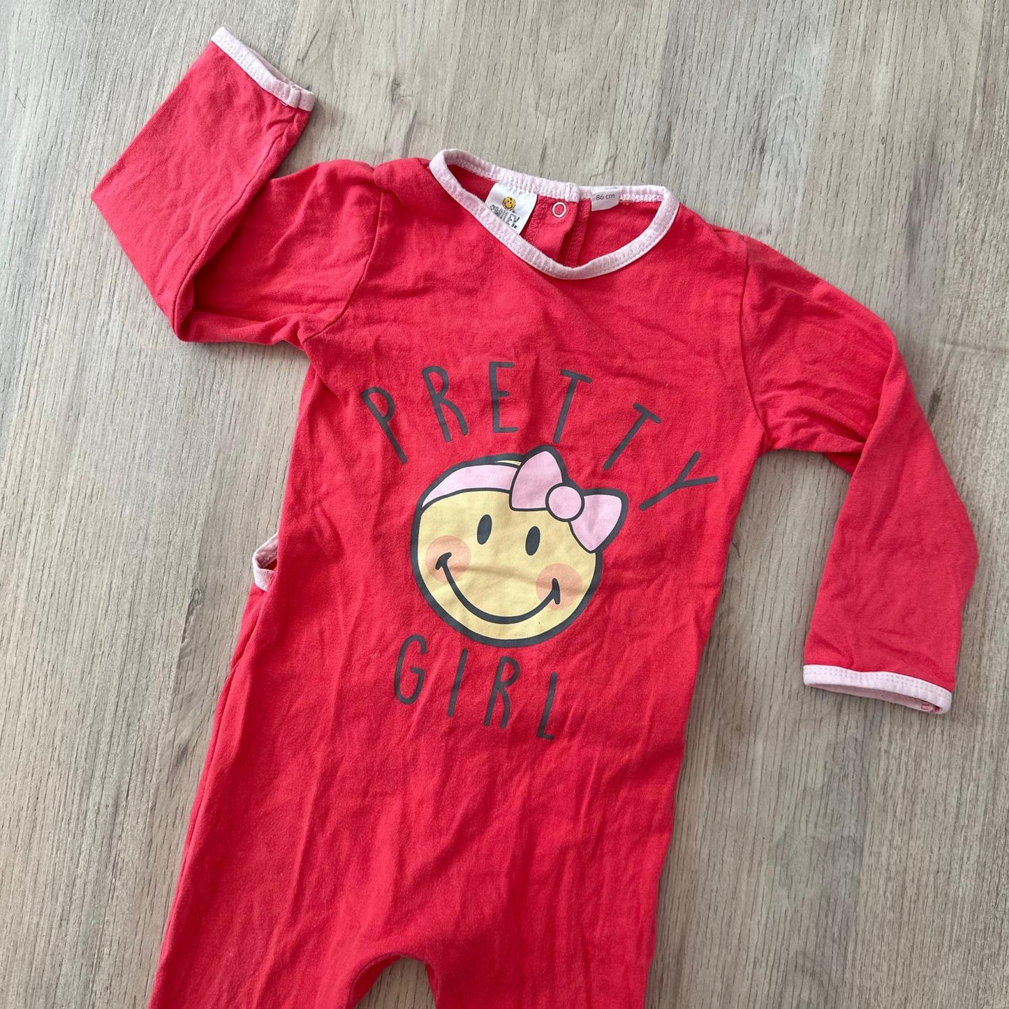 Pyjama Smiley : 24 mois