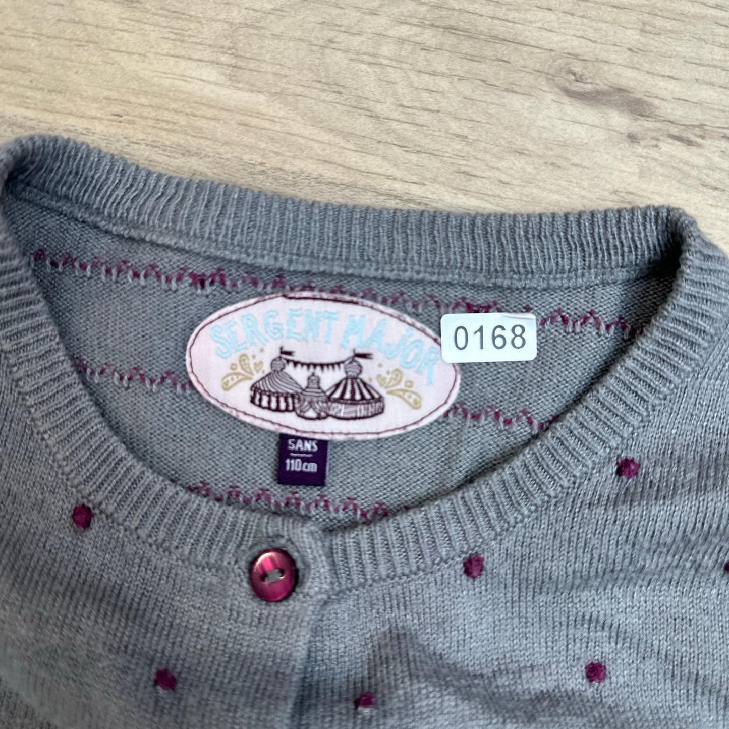 Gilet Sergent Major : 5 ans